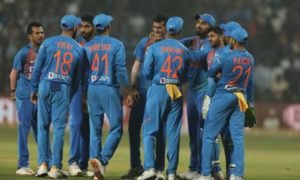 Indian cricket team defeated Sri Lanka at home in T20s