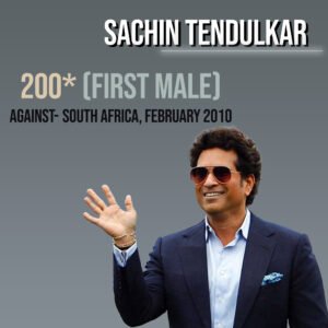 Sachin Tendulkar 